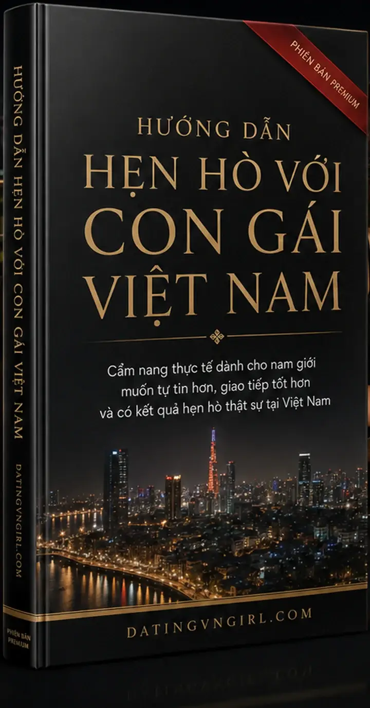 Bìa cẩm nang Hướng dẫn hẹn hò với con gái Việt Nam