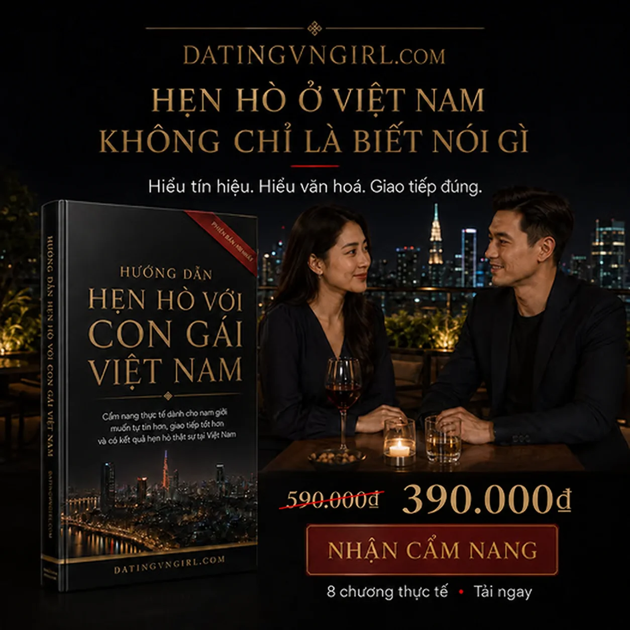 Hẹn hò không chỉ là biết nói gì — nhận cẩm nang